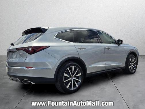 Solar Silver Metallic 2026 Acura MDX Technology Package