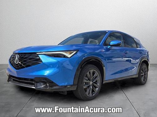Apex Blue Pearl 2026 Acura ADX A-Spec