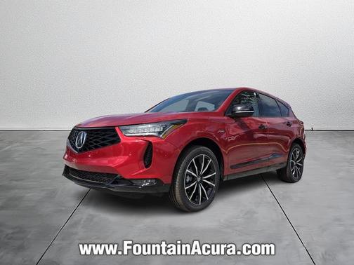 Performance Red Pearl 2026 Acura RDX A-Spec Advance Package