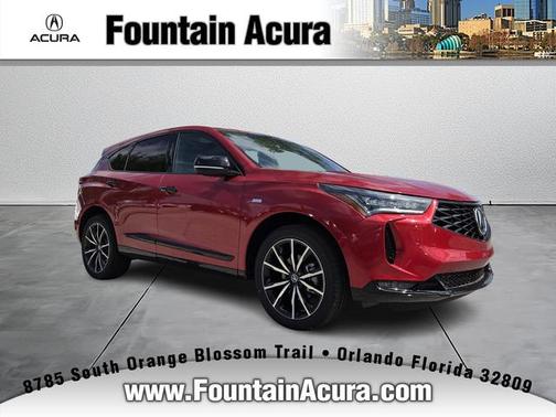 Performance Red Pearl 2026 Acura RDX A-Spec Advance Package