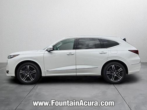 Platinum White Pearl 2026 Acura MDX Advance Package