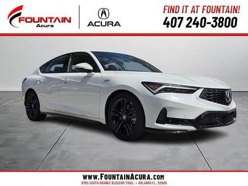 Platinum White Pearl 2026 Acura Integra A-Spec Technology