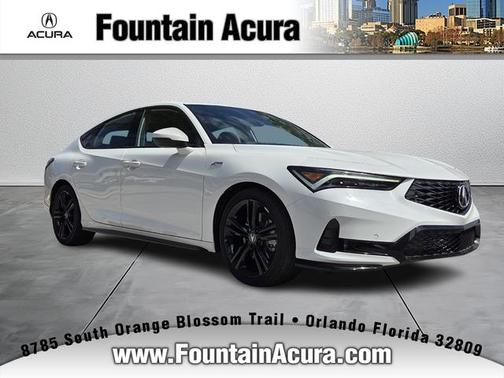 Platinum White Pearl 2026 Acura Integra A-Spec Technology