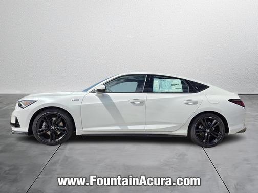 Platinum White Pearl 2026 Acura Integra A-Spec Technology