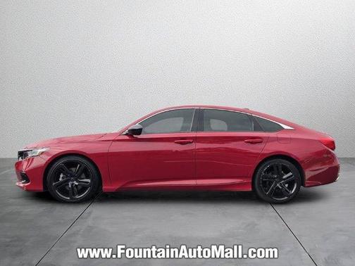 San Marino Red 2021 Honda Accord Sport 1.5T