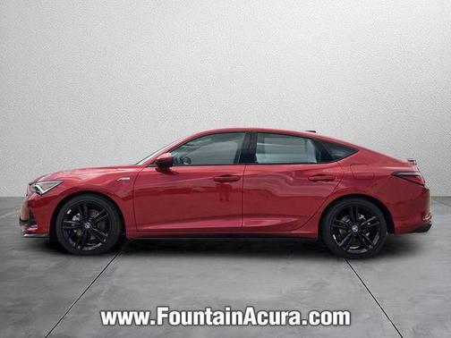 Performance Red Pearl 2026 Acura Integra A-Spec Technology
