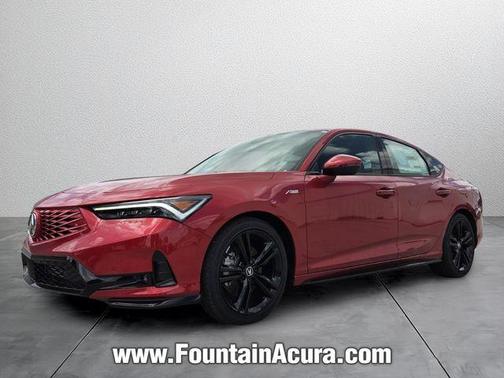 Performance Red Pearl 2026 Acura Integra A-Spec Technology