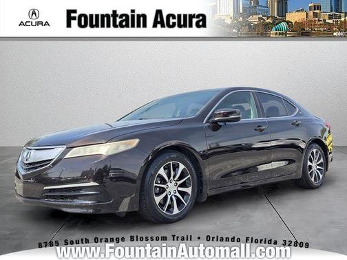 Crystal Black Pearl 2015 Acura TLX FWD