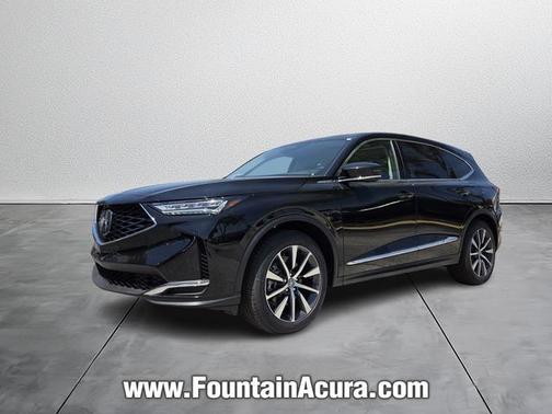 Majestic Black Pearl 2026 Acura MDX Technology Package