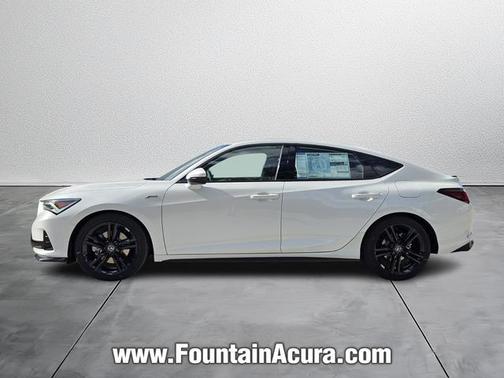 Platinum White Pearl 2026 Acura Integra A-Spec Technology