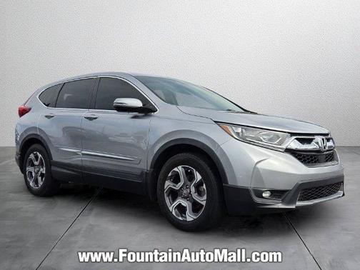 Lunar Silver Metallic 2017 Honda CR-V EX