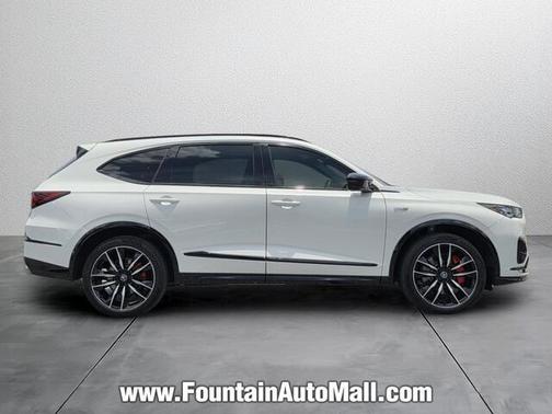 Platinum White Pearl 2024 Acura MDX Type S w/Advance Package