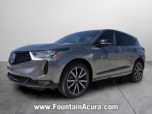 Liquid Carbon Metallic 2026 Acura RDX A-Spec Advance Package