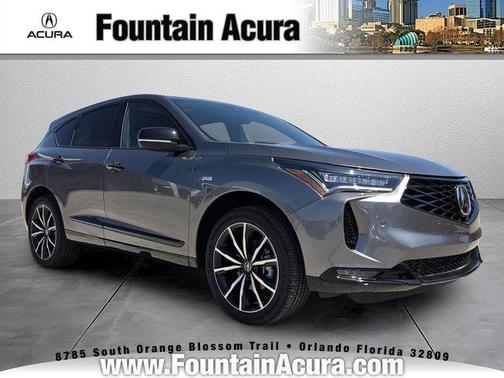 Liquid Carbon Metallic 2026 Acura RDX A-Spec Advance Package