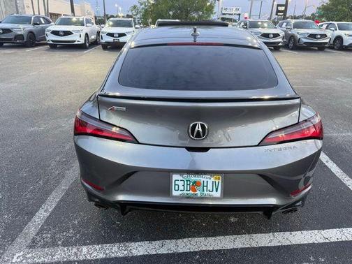 Liquid Carbon Metallic 2024 Acura Integra A-Spec