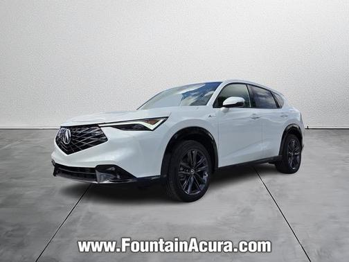 Platinum White Pearl 2026 Acura ADX A-Spec