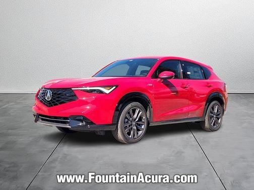 Performance Red 2026 Acura ADX A-Spec