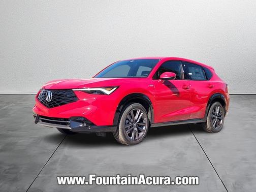 Milano Red 2026 Acura ADX A-Spec