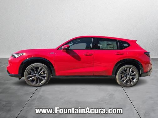 Milano Red 2026 Acura ADX A-Spec
