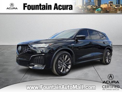 Black Pearl 2025 Acura MDX A-Spec