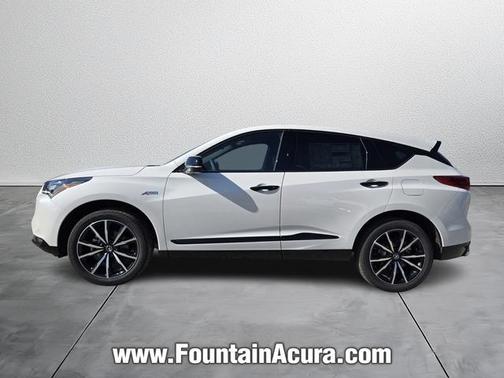Platinum White Pearl 2026 Acura RDX A-Spec Advance Package