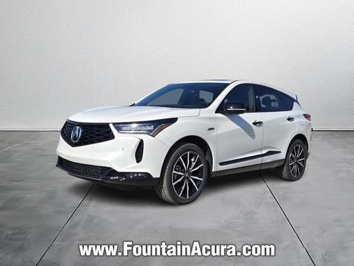 Platinum White Pearl 2026 Acura RDX A-Spec Advance Package