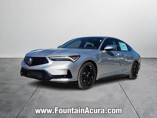 Solar Silver Metallic 2026 Acura Integra w/A-Spec Package