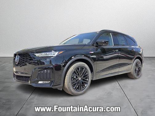 Majestic Black Pearl 2026 Acura MDX A-Spec Advance Package