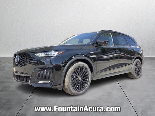 Majestic Black Pearl 2026 Acura MDX A-Spec Advance Package