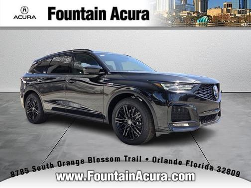 Majestic Black Pearl 2026 Acura MDX A-Spec Advance Package