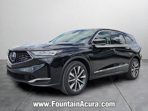 Majestic Black Pearl 2026 Acura MDX Technology Package