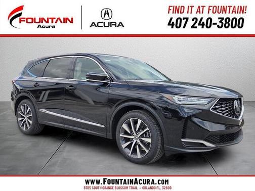 Majestic Black Pearl 2026 Acura MDX Technology Package
