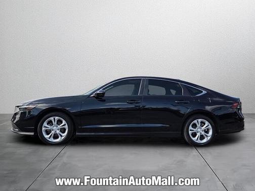 Crystal Black Pearl 2024 Honda Accord LX