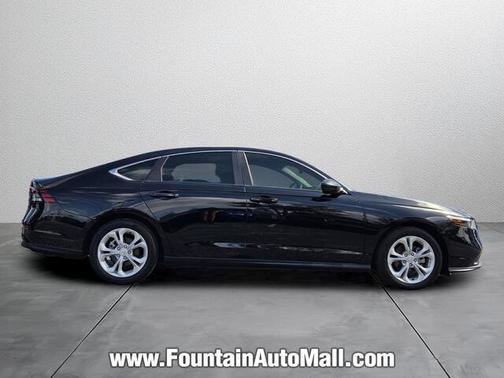 Crystal Black Pearl 2024 Honda Accord LX