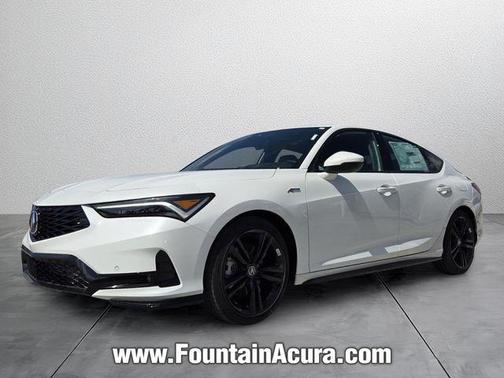 Platinum White Pearl 2026 Acura Integra A-Spec Technology
