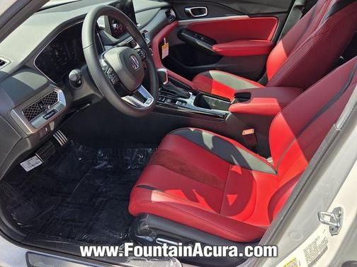 Platinum White Pearl 2026 Acura Integra A-Spec Technology