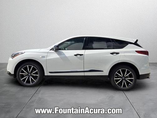 Platinum White Pearl 2026 Acura RDX A-Spec Advance Package