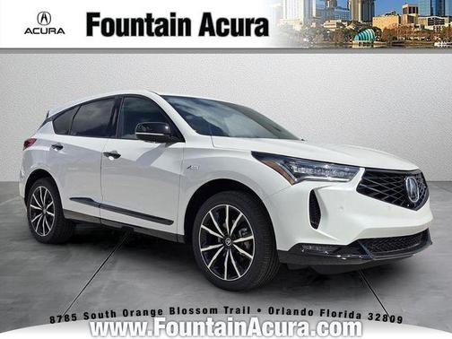 Platinum White Pearl 2026 Acura RDX A-Spec Advance Package