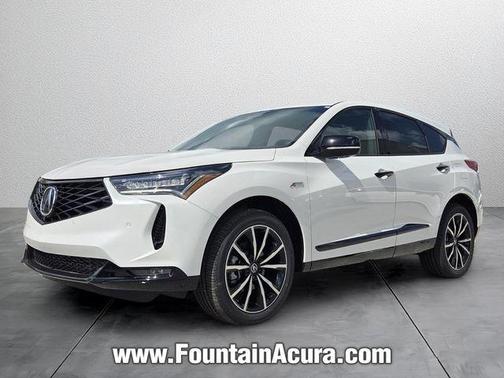 Platinum White Pearl 2026 Acura RDX A-Spec Advance Package