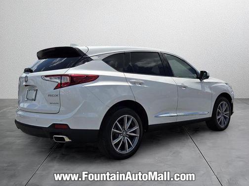 Platinum White Pearl 2024 Acura RDX Technology Package