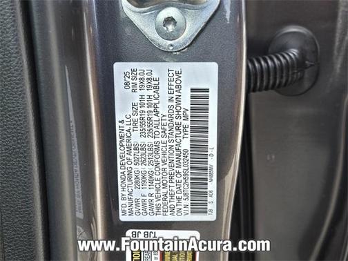 2025 Acura RDX Technology Package