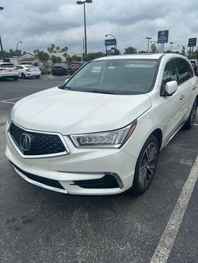 White Diamond Pearl 2019 Acura MDX 3.5L w/Technology Package