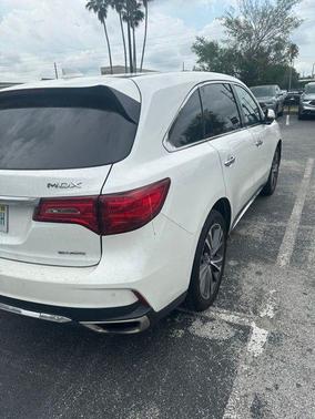 White Diamond Pearl 2019 Acura MDX 3.5L w/Technology Package