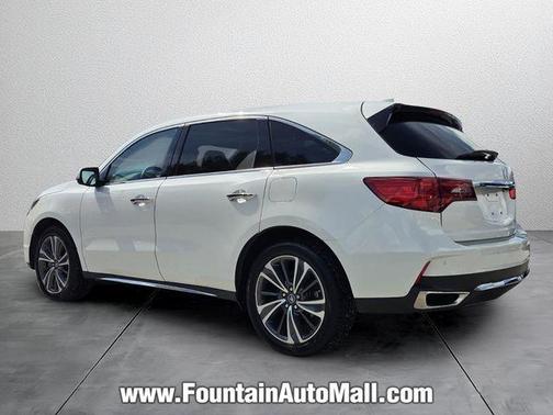 White Diamond Pearl 2019 Acura MDX 3.5L w/Technology Package
