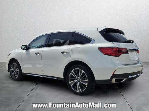 White Diamond Pearl 2019 Acura MDX 3.5L w/Technology Package