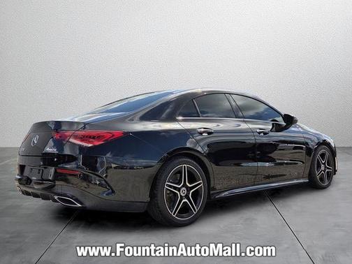 Cosmos Black Metallic 2021 Mercedes-Benz CLA 250 Base 4MATIC