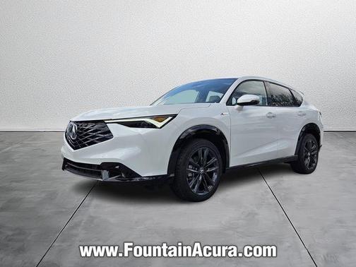 Platinum White 2026 Acura ADX A-Spec