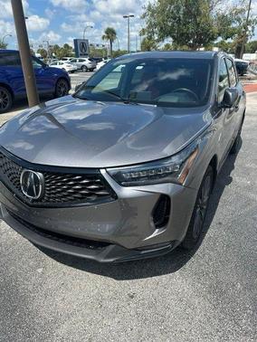 Red 2024 Acura RDX A-Spec Advance Package