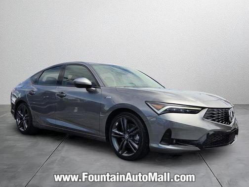 Liquid Carbon Metallic 2024 Acura Integra A-Spec