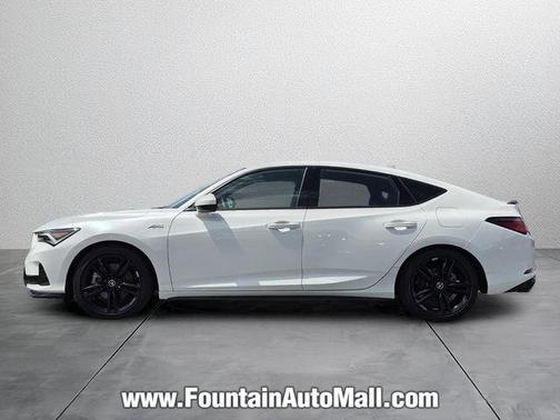 Platinum White Pearl 2026 Acura Integra A-Spec